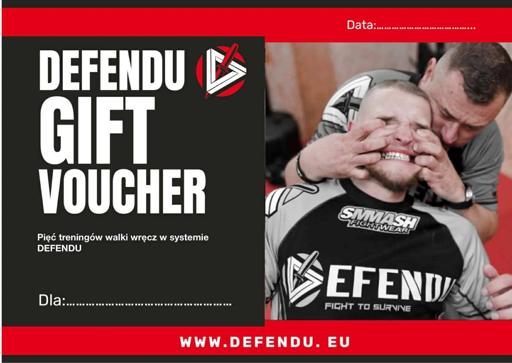 Voucher — 5 treningów walki wręcz