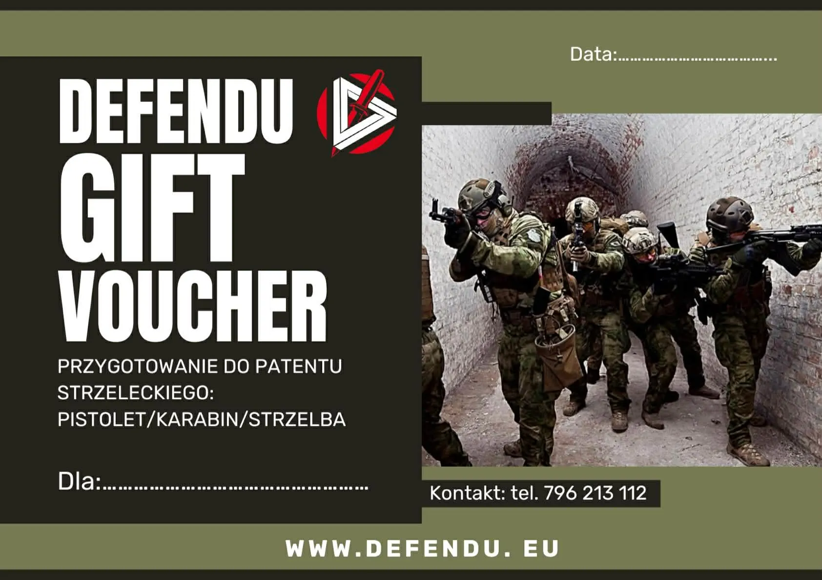 Voucher — przygotowanie do patentu strzeleckiego